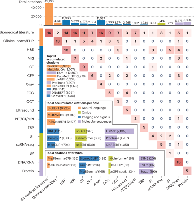Tracing the rise of biomedical foundation models - Nature