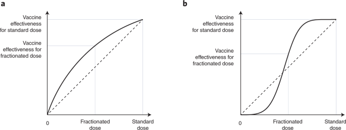 Fractionation of COVID-19 vaccine doses could extend limited supplies and  reduce mortality | Nature Medicine