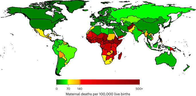 Global, regional, and national levels of maternal mortality, 1990