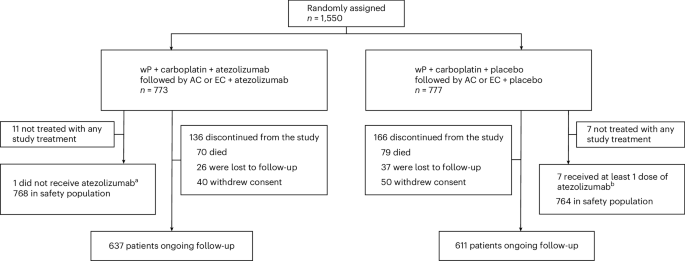 Atezolizumab in Early-Stage Triple-Negative Breast Cancer: NSABP B-59/GeparDouze Trial Results and Biomarker Analysis - News Directory 3