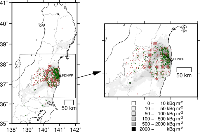 A Dataset Of 137cs Activity Concentration And Inventory In Forests Contaminated By The Fukushima Accident Scientific Data