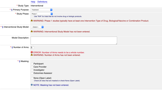 Obstacles To The Reuse Of Study Metadata In Clinicaltrials Gov Scientific Data
