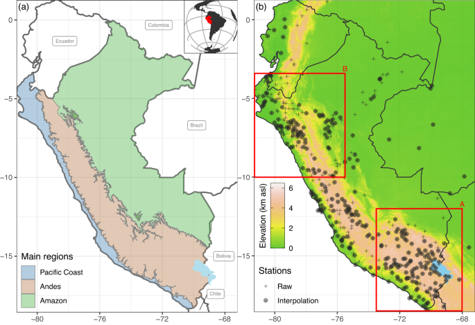 High-resolution grids of daily air temperature for Peru - the new PISCOt  v1.2 dataset | Scientific Data