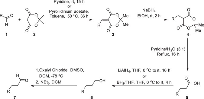 Ethylenation Of Aldehydes To 3 Propanal Propanol And