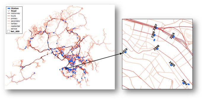 Understanding heat patterns produced by vehicular flows in urban areas |  Scientific Reports