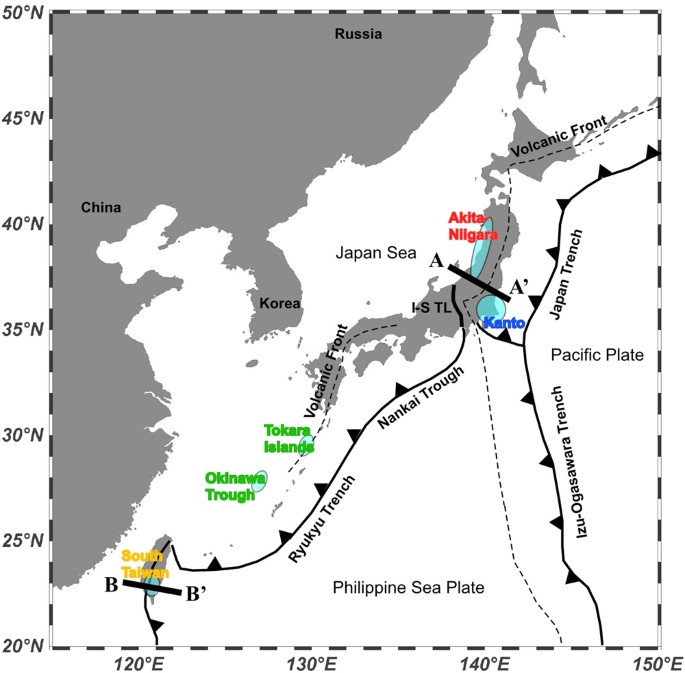 Origin of methane-rich natural gas at the West Pacific convergent plate  boundary | Scientific Reports