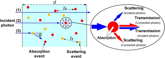 Precise optical modeling of quantum dots for white light-emitting diodes