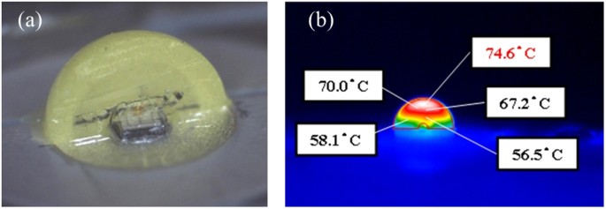 Noncontact And Instant Detection Of Phosphor Temperature In Converted White Leds Scientific Reports Phosphor Converted White Leds, Large Outdoor Light Up Cross Sections