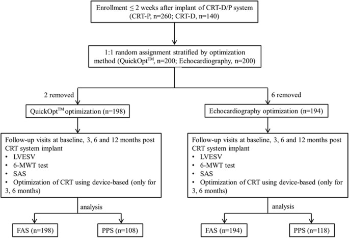 Optimization of the AV delay in a patient with complete AV block