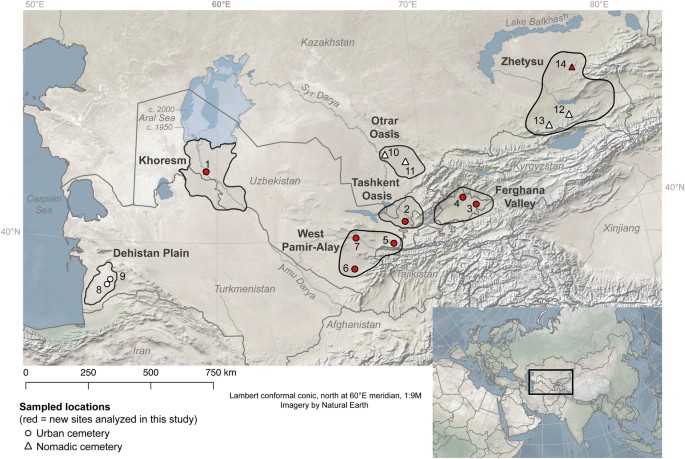 Climate Change and the Rise of the Central Asian Silk Roads