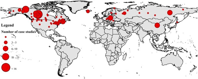Trends In The Timing And Magnitude Of Ice Jam Floods In Canada Scientific Reports