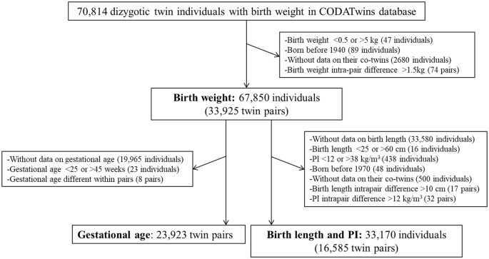 Twin Gestational Weight Chart