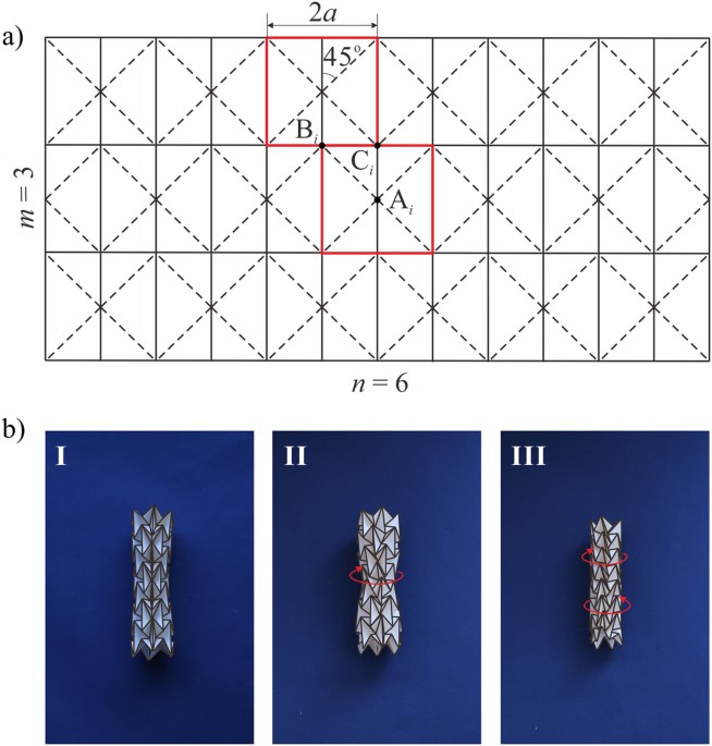 Twist Of Tubular Mechanical Metamaterials Based On Waterbomb