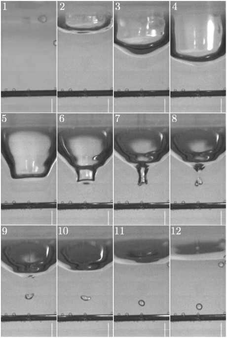 The Sound Produced by a Dripping Tap is Driven by Resonant Oscillations of  an Entrapped Air Bubble | Scientific Reports
