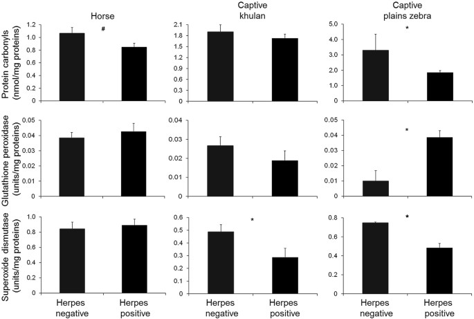 glutathione and herpes Physiological costs of infection: herpesvirus replication is linked to  blood oxidative stress in equids