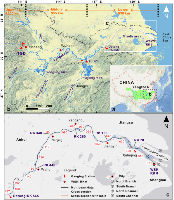 Riverbed Erosion Of The Final 565 Kilometers Of The Yangtze River Changjiang Following Construction Of The Three Gorges Dam Scientific Reports Riverbed Erosion Of The Final 565 Kilometers Of The Yangtze River Changjiang Following Construction Of The Three Gorges Dam Scientific Reports