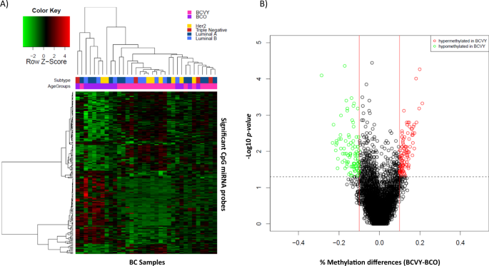 Methylation deregulation of mirna promoters identifies mir124-2 as a survival biomarker in breast cancer in very young women