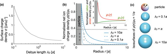 Complex electric double layers in charged topological colloids