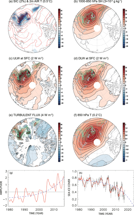 Vertical Feedback Mechanism Of Winter Arctic Amplification And Sea Ice Loss Scientific Reports
