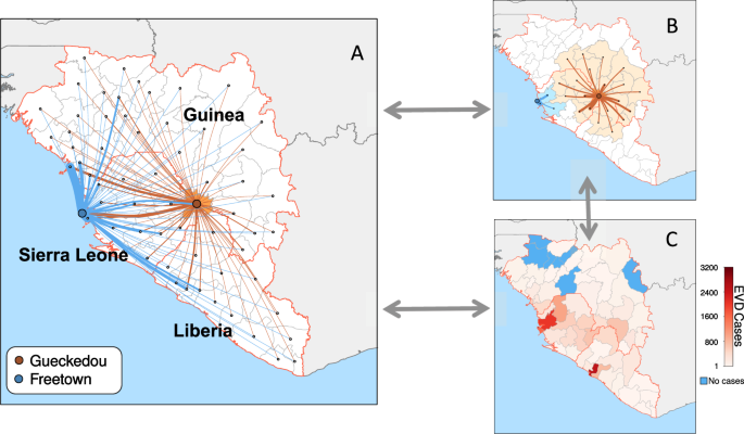 Utilizing General Human Movement Models To Predict The Spread Of Emerging Infectious Diseases In Resource Poor Settings Scientific Reports