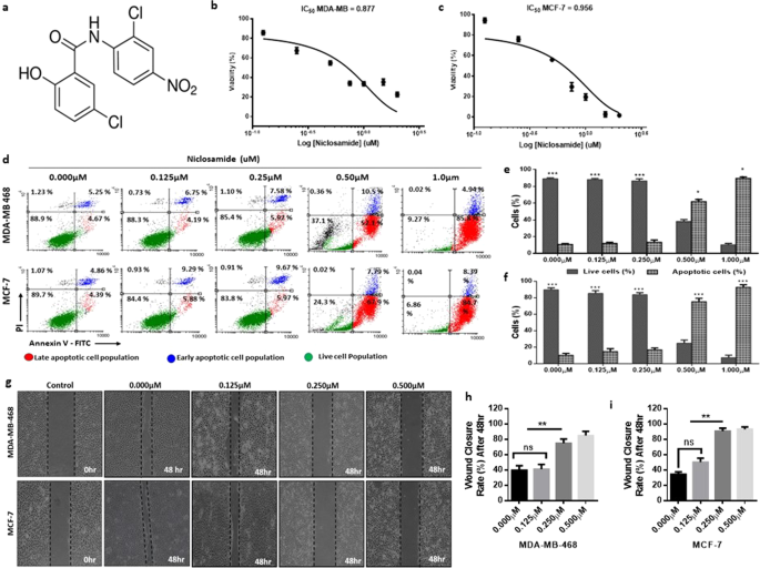 Niclosamide Reverses Adipocyte Induced Epithelial Mesenchymal Transition In Breast Cancer Cells Via Suppression Of The Interleukin 6 Stat3 Signalling Axis Scientific Reports