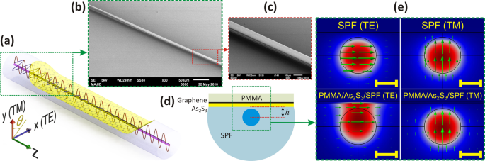 Utilizing polarization-selective mode shaping by chalcogenide thin film to  enhance the performance of graphene-based integrated optical devices |  Scientific Reports
