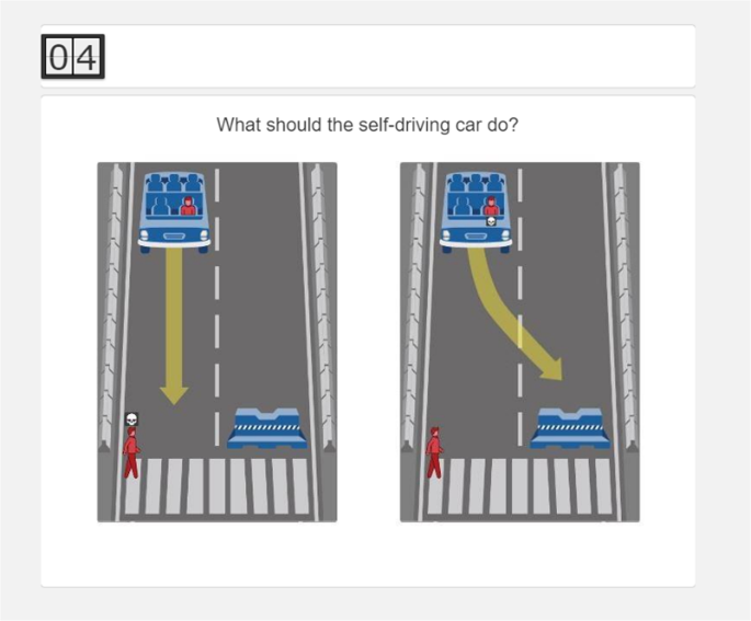 Human decision-making biases in the moral dilemmas of autonomous vehicles |  Scientific Reports