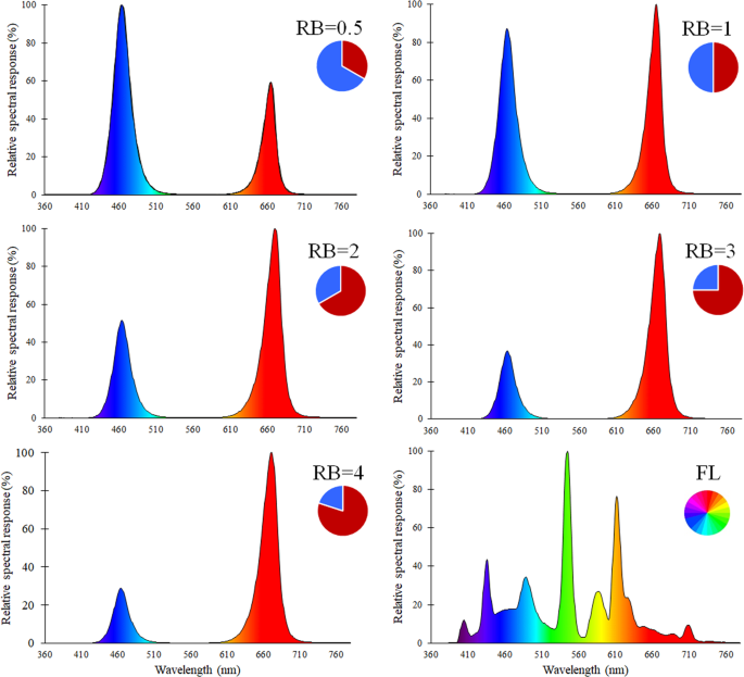 Resource use efficiency of indoor lettuce (Lactuca sativa L.) cultivation  as affected by red:blue ratio provided by LED lighting | Scientific Reports