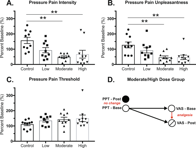The dosing of aerobic exercise therapy on experimentally-induced pain in  healthy female participants | Scientific Reports