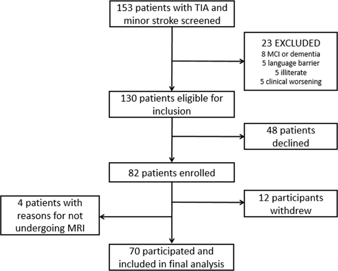 Stroke Risk Self Assessment Chart