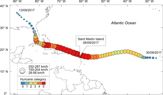 Damages Caused By Hurricane Irma In The Human Degraded Mangroves Of Saint Martin Caribbean Scientific Reports