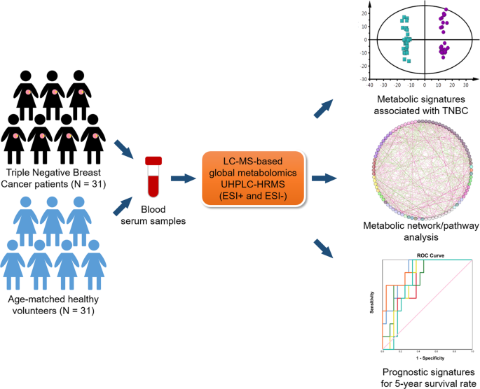 Metabolomics-Based Discovery of Molecular Signatures for Triple Negative  Breast Cancer in Asian Female Population | Scientific Reports