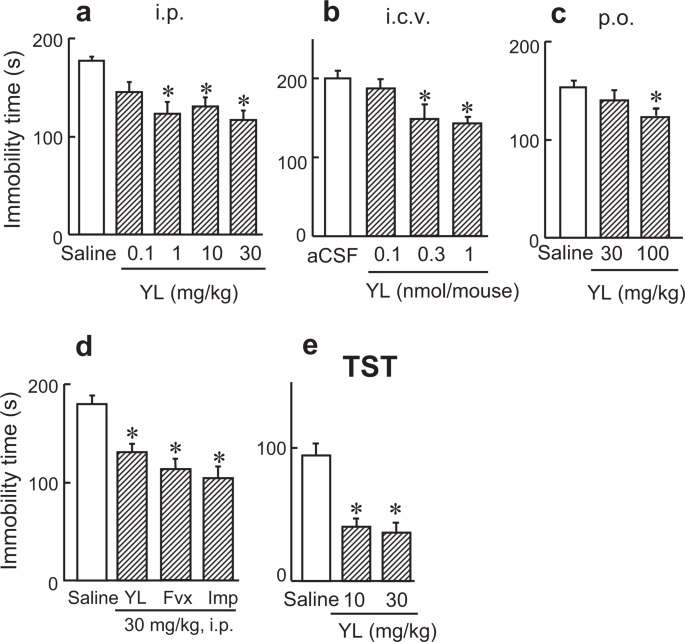 Dipeptide Tyrosyl Leucine Exhibits Antidepressant Like Activity In Mice Scientific Reports