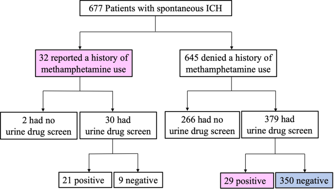 Clinical characteristics and outcomes of methamphetamine-associated versus non-methamphetamine intracerebral hemorrhage | Scientific Reports Clinical characteristics and outcomes of methamphetamine-associated versus non-methamphetamine intracerebral hemorrhage | Scientific Reports