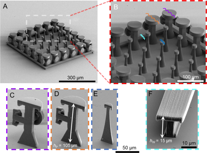 Rendering SiO2/Si Surfaces Omniphobic by Carving Gas-Entrapping  Microtextures Comprising Reentrant and Doubly Reentrant Cavities or Pillars