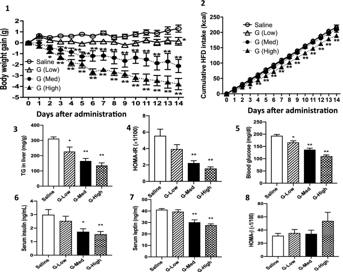 Administration Of Small Molecule Guanabenz Acetate Attenuates Fatty Liver And Hyperglycemia Associated With Obesity Scientific Reports Administration Of Small Molecule Guanabenz Acetate Attenuates Fatty Liver And Hyperglycemia Associated With Obesity Scientific Reports
