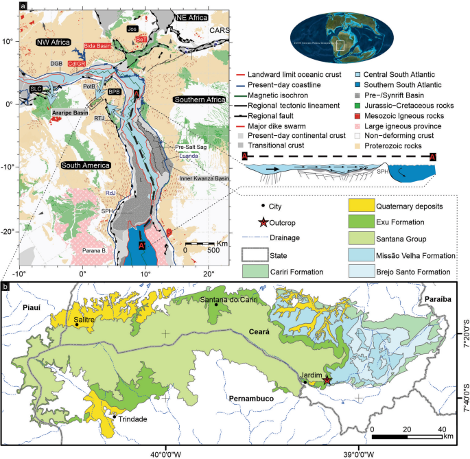New Marine Data And Age Accuracy Of The Romualdo Formation Araripe Basin Brazil Scientific Reports New Marine Data And Age Accuracy Of The Romualdo Formation Araripe Basin Brazil Scientific Reports