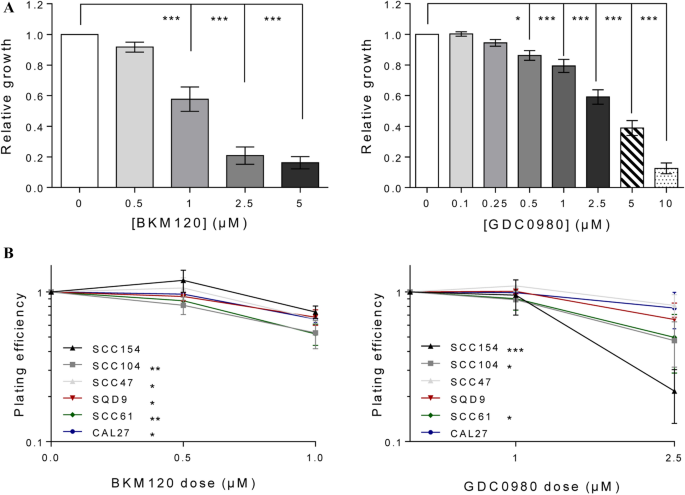 The Influence Of Pi3k Inhibition On The Radiotherapy Response Of Head And Neck Cancer Cells Scientific Reports