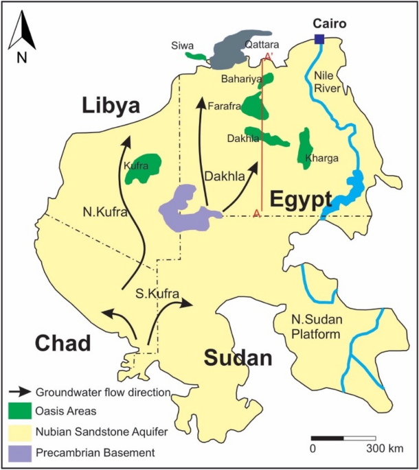 Elevated radium levels in Nubian Aquifer groundwater of Northeastern Africa  | Scientific Reports
