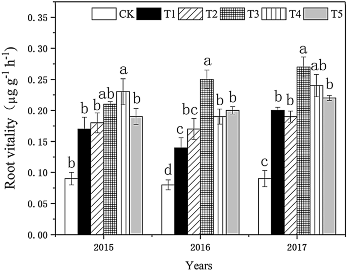 Biochar increases tobacco yield by promoting root growth based on a  three-year field application | Scientific Reports