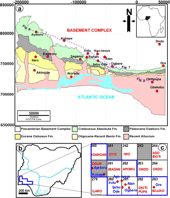 Redefining The Boundary Between Crystalline And Sedimentary Rock Of Eastern Dahomey Basin Scientific Reports Eastern Dahomey Basin, Sure Dry Basement Repairs In Nigeria
