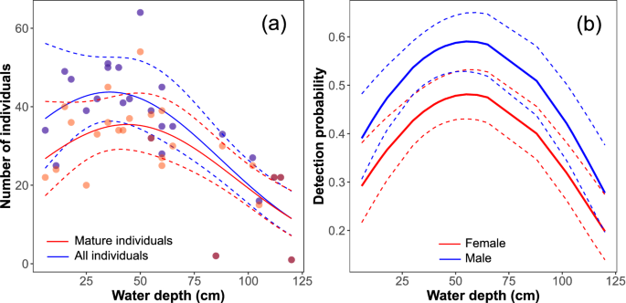 Effects of salinization on the occurrence of a long-lived vertebrate in a  desert river