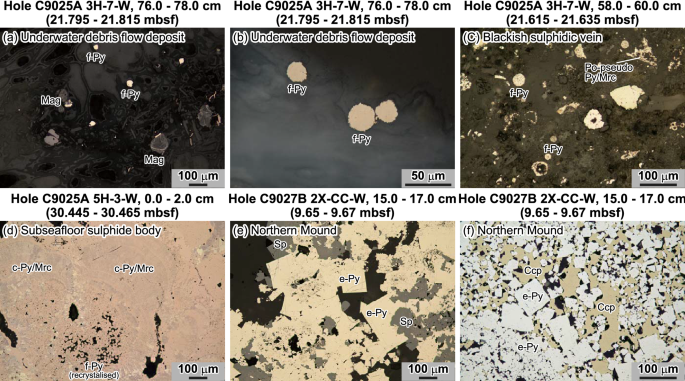 Subseafloor Sulphide Deposit Formed By Pumice Replacement Mineralisation Scientific Reports