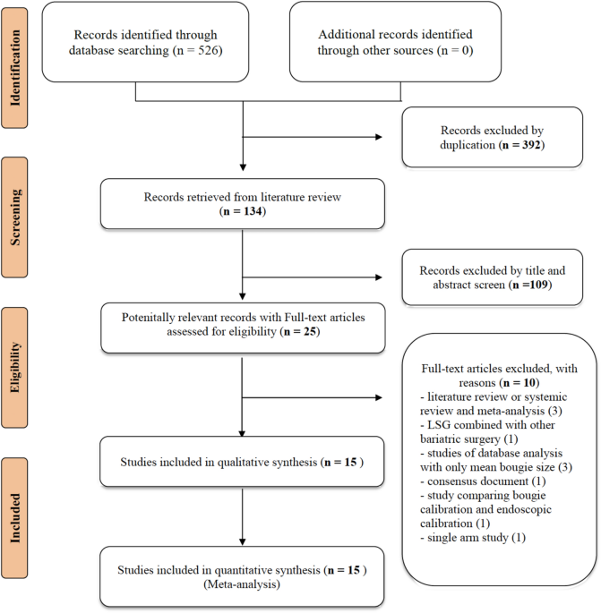 Promising effects of 33 to 36 Fr. bougie calibration for laparoscopic  sleeve gastrectomy: a systematic review and network meta-analysis |  Scientific Reports