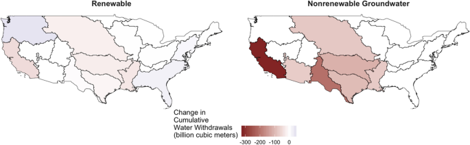 Agricultural impacts of sustainable water use in the United States | Scientific Reports - Nature.com