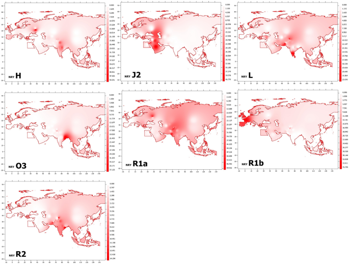 Contrasting maternal and paternal genetic histories among five ethnic  groups from Khyber Pakhtunkhwa, Pakistan | Scientific Reports