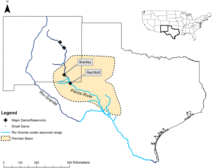 Pecos River Texas - Flowing On Through