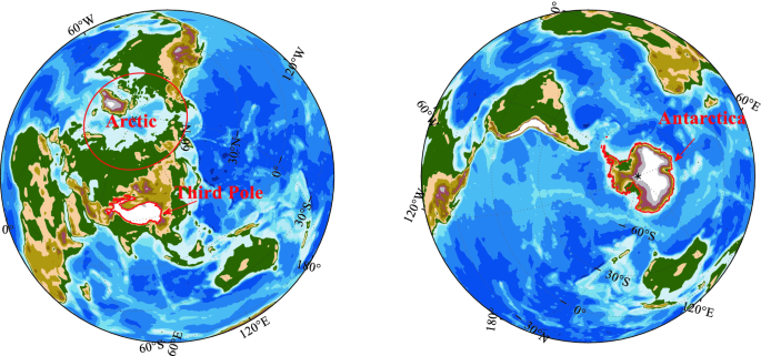 Polar amplification comparison among Earth's three poles under different  socioeconomic scenarios from CMIP6 surface air temperature | Scientific  Reports