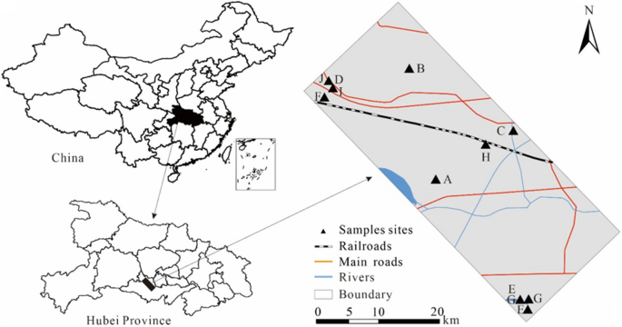 Ecological risk and health risk analysis of soil potentially toxic elements from oil production plants in central China | Scientific Reports