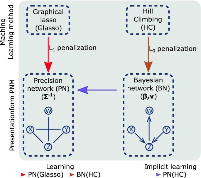 Learning complex dependency structure of gene regulatory networks 